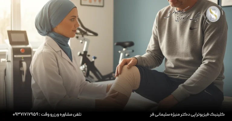 فیزیوتراپی زانو در کرج